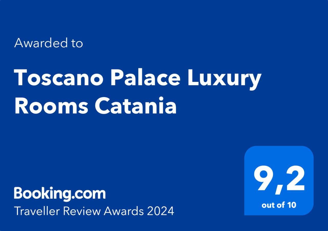 Toscano Palace Luxury Rooms 卡塔尼亚 外观 照片