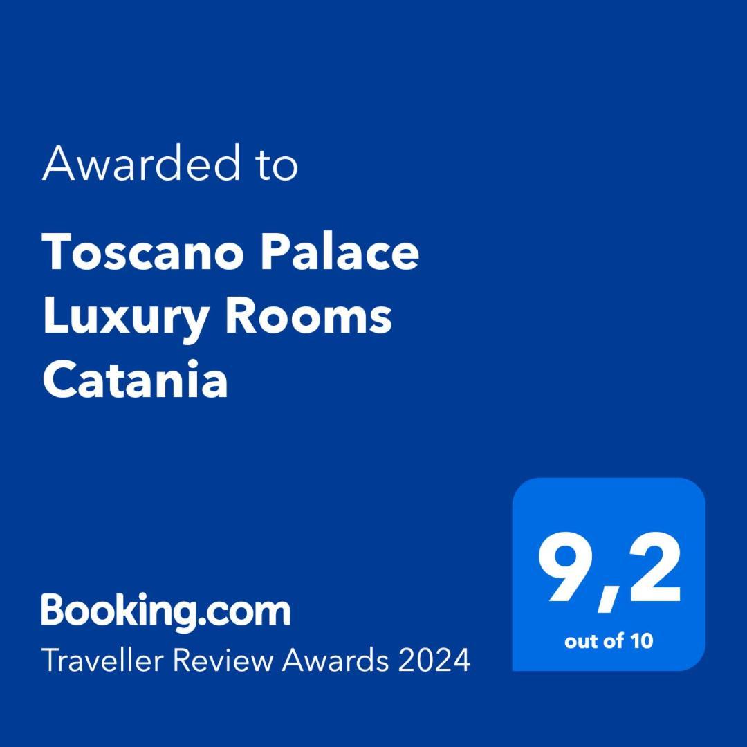 Toscano Palace Luxury Rooms 卡塔尼亚 外观 照片